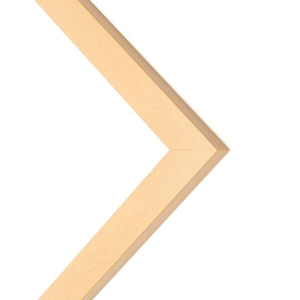 27x40 Flat Oak Wood Frame "The Edge" Thin Great for Posters, Bed